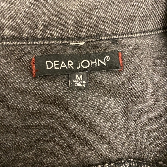 Anthropologie Dear John Gray Denim Jacket - Picture 3 of 6